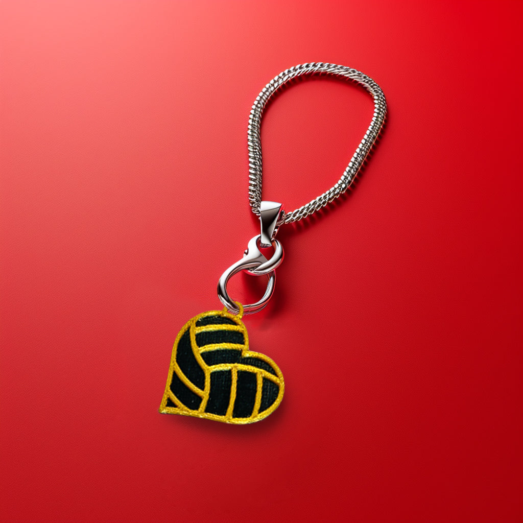 Heart of Gold Keychain